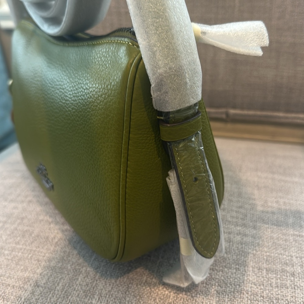 NEW- Coach Kailey Shoulder Bag Qb/bright olive - Picture 10 of 14
